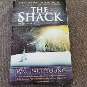 The shack book. pre loved, signs of wear differ from book to book so please look